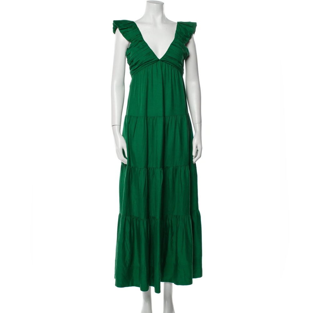 Jason Wu Vibrant Green Maxi Dress